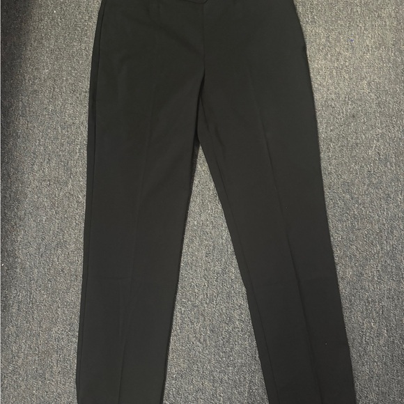 Briggs New York Black Straight Leg Pants Sleek Tailored Design - Picture 1 of 10